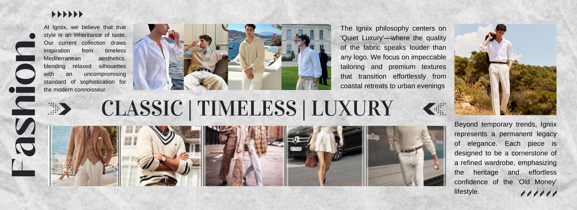 CLASSIC TIMELESS LUXURY