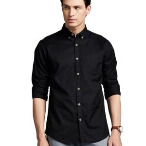 IGNIIX Premium Slim Fit Shirt – Beige & Black