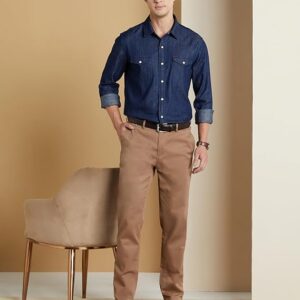 IGNIIX Premium Denim Slim Fit Shirt – Dark Rinse & Mid Indigo